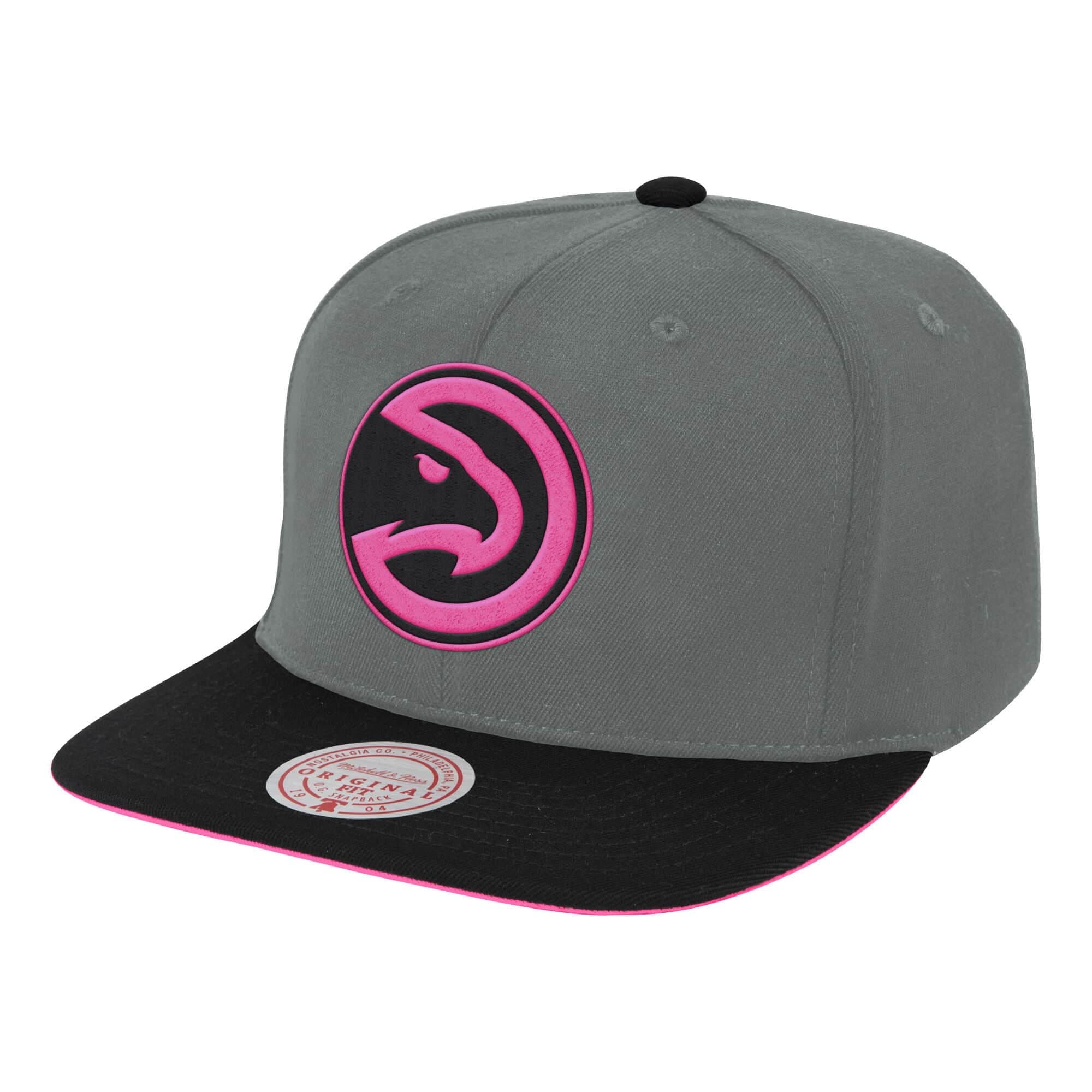 Mitchell-Ness-Neon-Lights-Snapback-Atlanta-Hawks-Hat