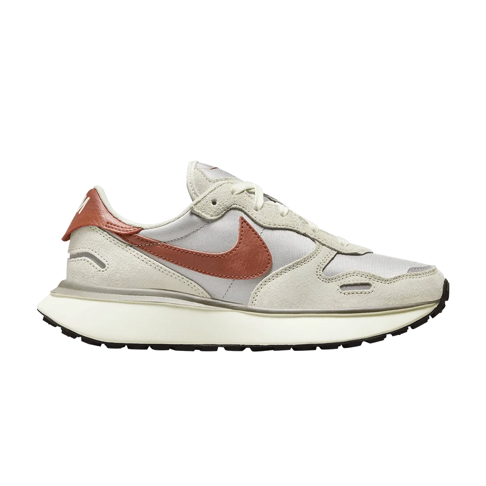 Krossovki-Nike-Wmns-Phoenix-Waffle-Light-Bone-Rugged-Orange