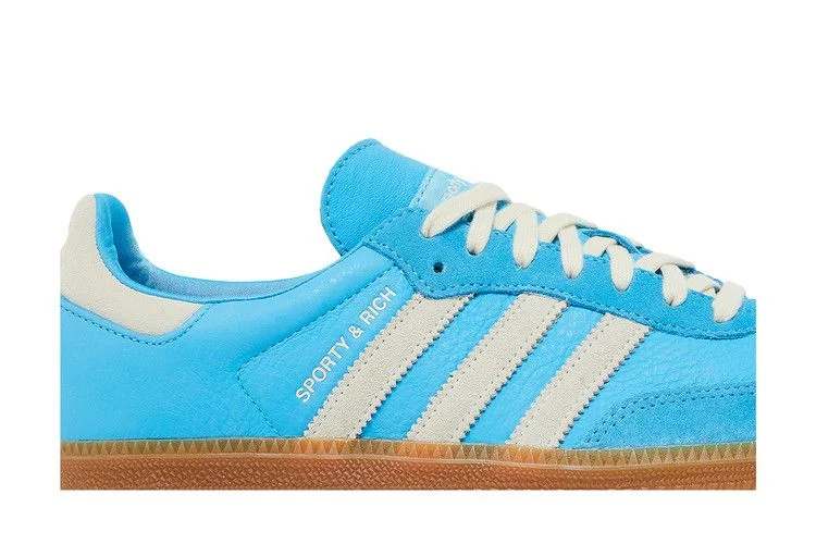 Кроссовки Sporty & Rich x adidas Samba OG 'Blue Rush'