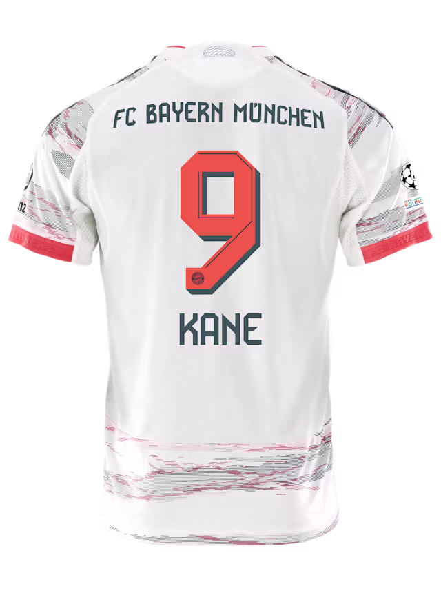 Женское футбольное джерси FC Bayern Munich Away Jersey 25-26 KANE 9