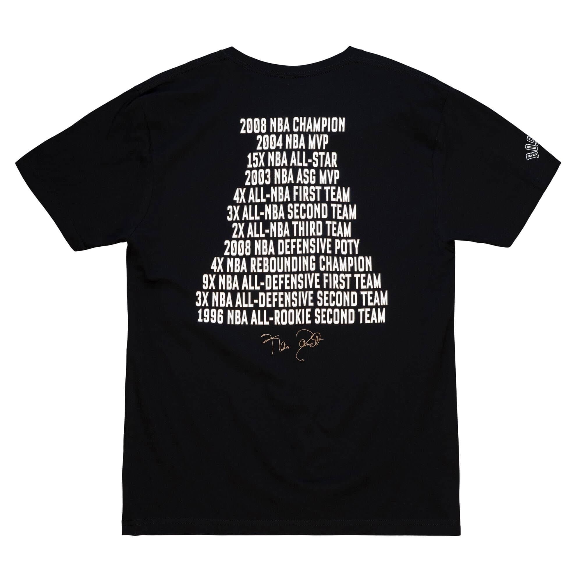 Футболка Mitchell & Ness All-Time Stats Boston Celtics Kevin Garnett T-Shirt