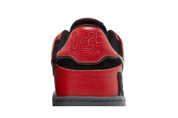 Krossovki-BAPE-Sk8-Sta-Black-Red-6