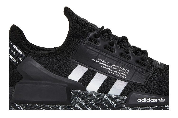 Кроссовки Adidas NMD_R1 V2 'Script - Black'