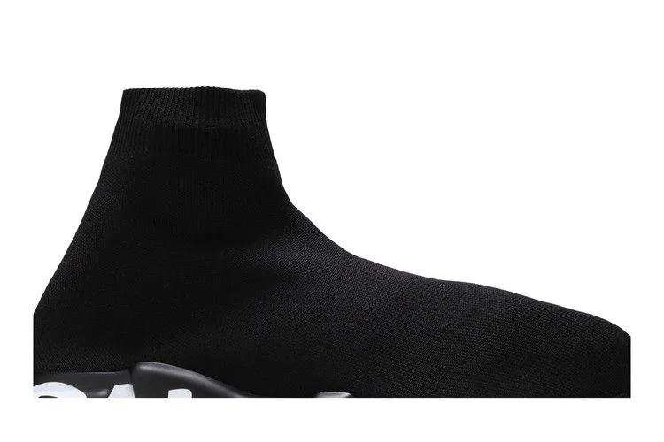 Krossovki-Balenciaga-Speed-Sneaker-Midsole-Graffiti-Black-White-1