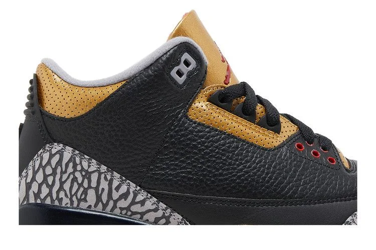 Кроссовки Wmns Air Jordan 3 Retro 'Black Gold'