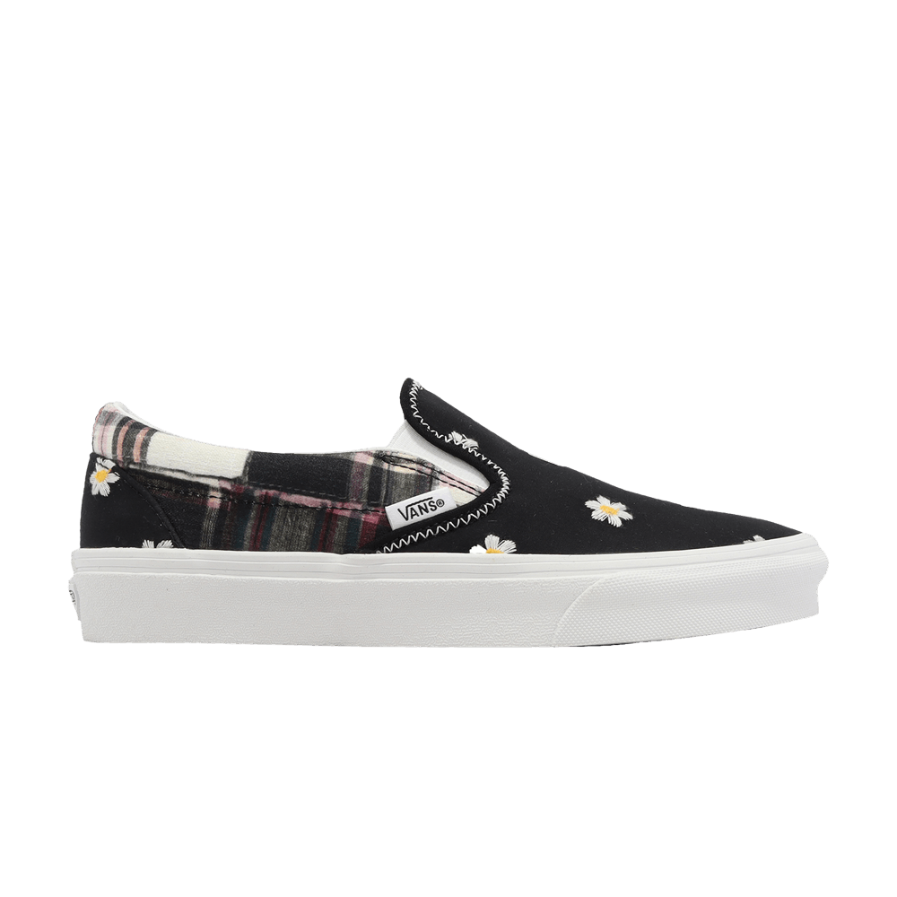 Кроссовки Vans Classic Slip-On 'Floral Plaid Patchwork'