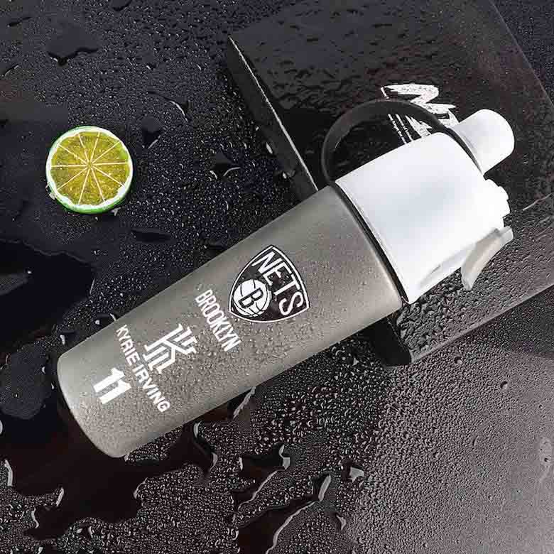 Бутылка для воды Jinduo Nets Irving White Bottle