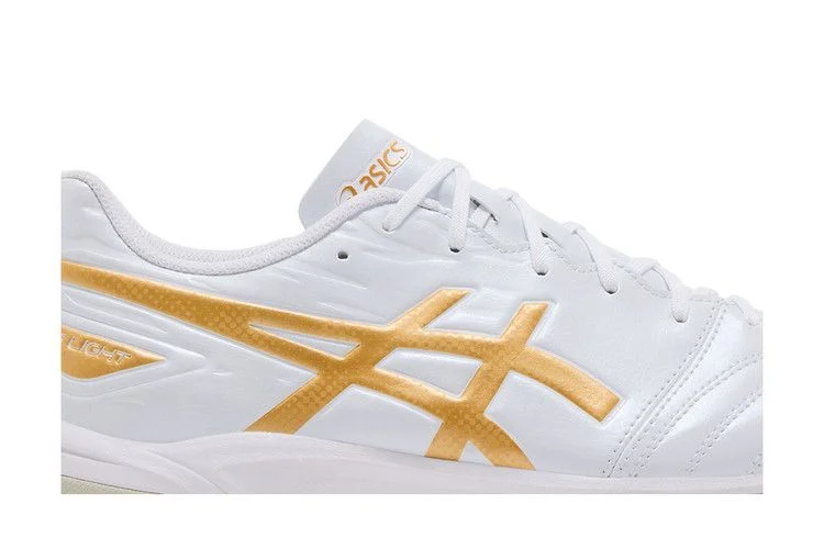 Кроссовки ASICS DS Light Club TF Wide 'White Pure Gold'