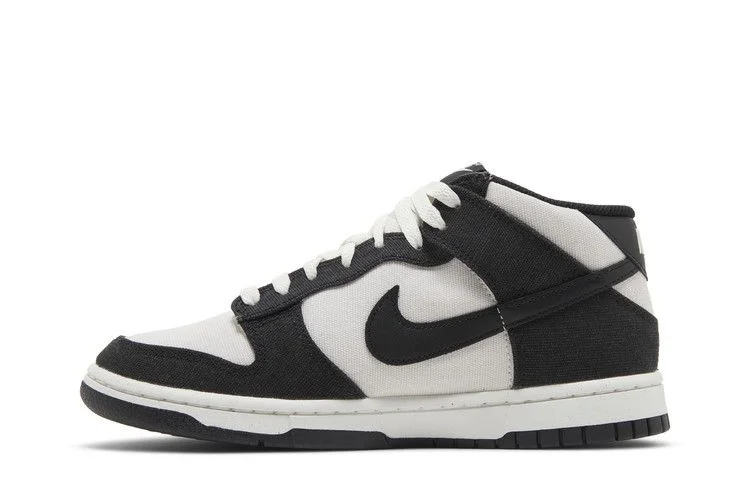 Кроссовки Nike Dunk Mid 'Canvas Panda'