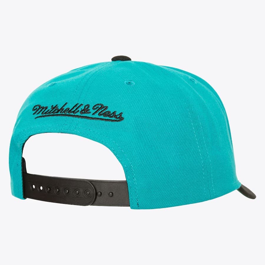 Бейсболка Mitchell & Ness Teal San Jose Sharks Boom Text Pro Snapback Hat