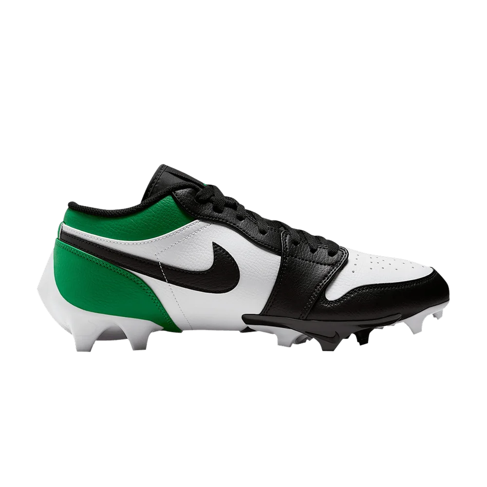 Krossovki-Air-Jordan-1-Low-Black-White-Lucky-Green