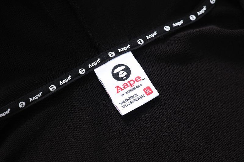Худи AAPE x FILA Hoodie Black