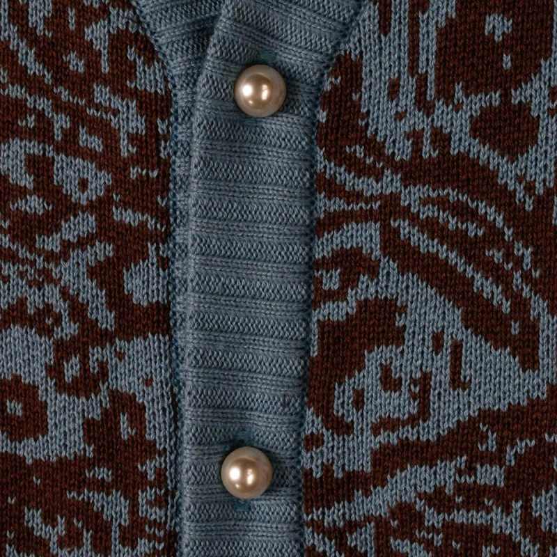 Кардиган Awake Paisley Pearl Button Cardigan Carolina