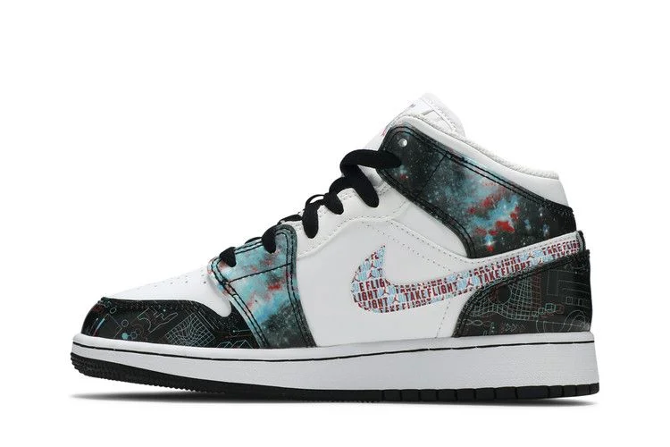 Кроссовки Air Jordan 1 Mid SE GS 'Take Flight'