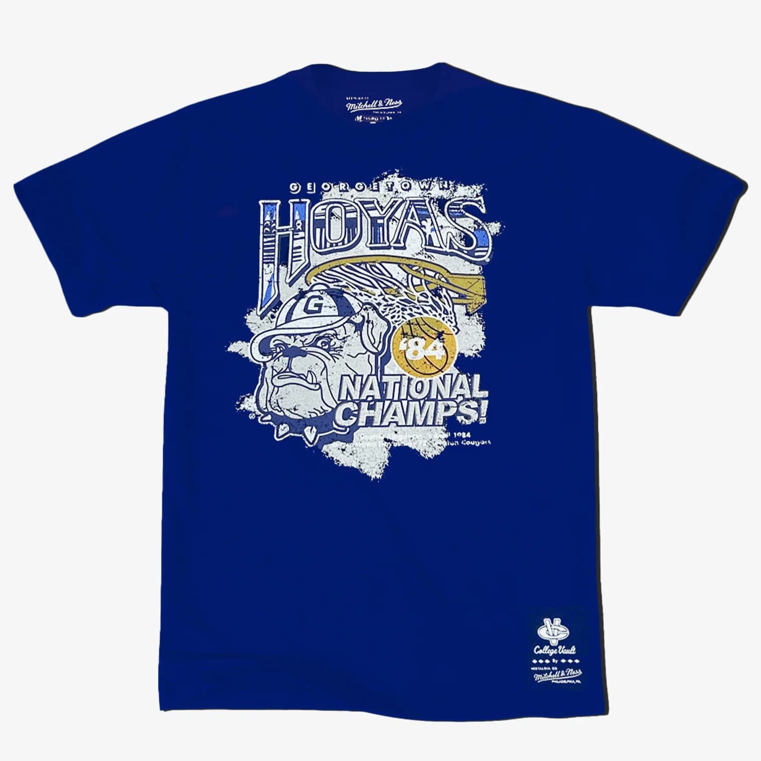 Футболка Mitchell & Ness Georgetown Hoyas ’84 Champions NCAA T-Shirt