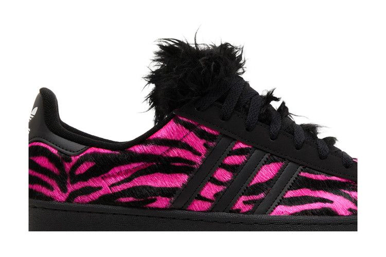 Кроссовки Jeremy Scott x adidas Campus 80s 'Bones - Pink Zebra'