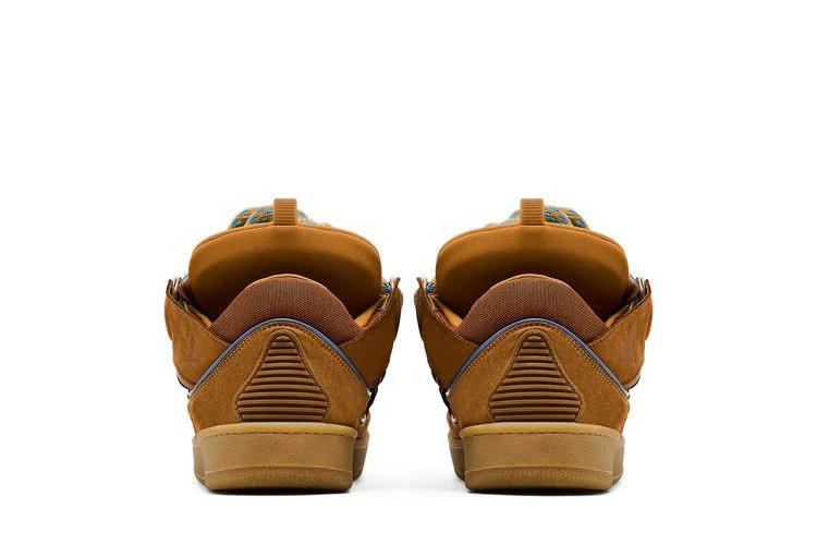 Кроссовки Lanvin Curb Sneakers 'Snake Laces - Camel'