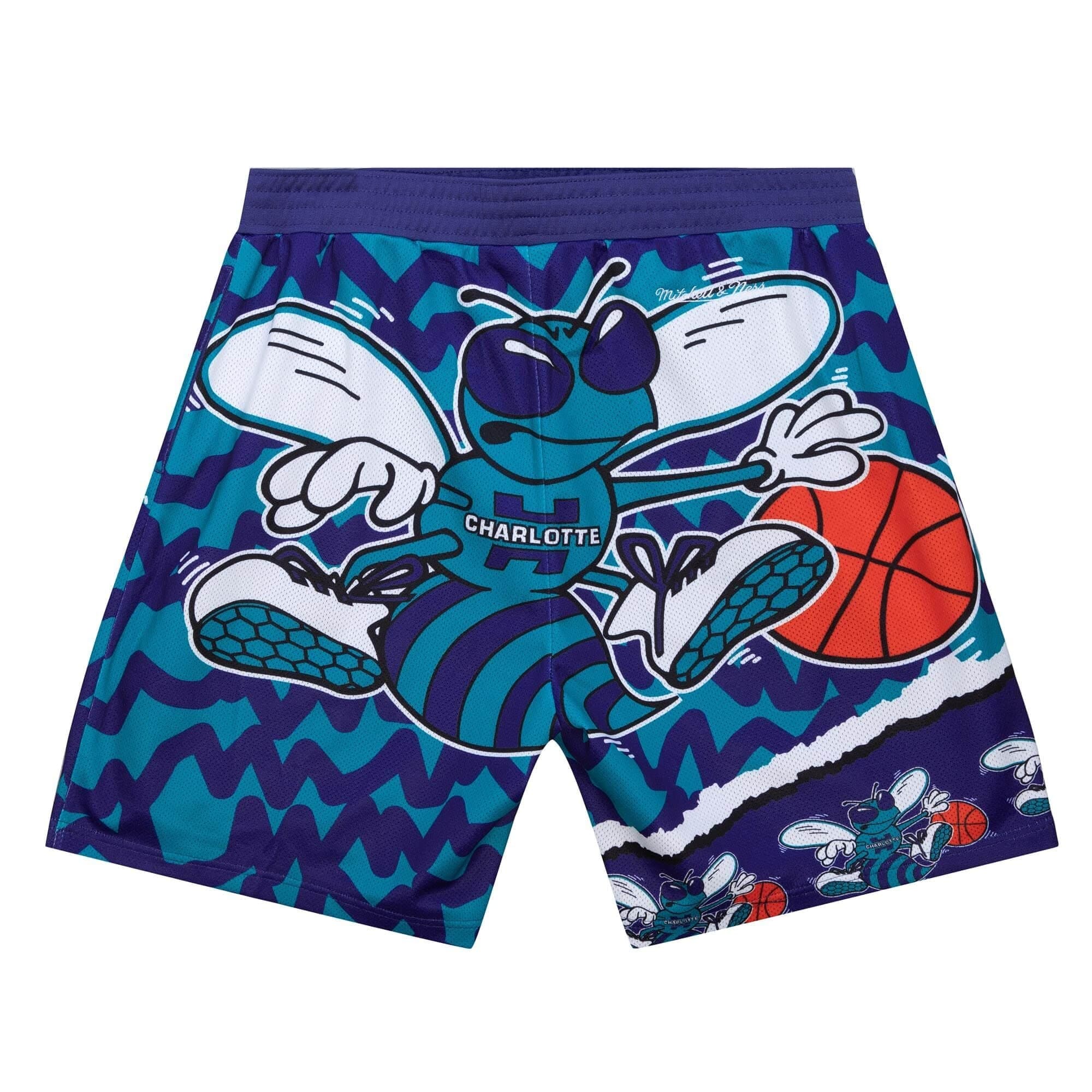Спортивные шорты Mitchell & Ness Jumbotron 2.0 Sublimated Charlotte Hornets Shorts