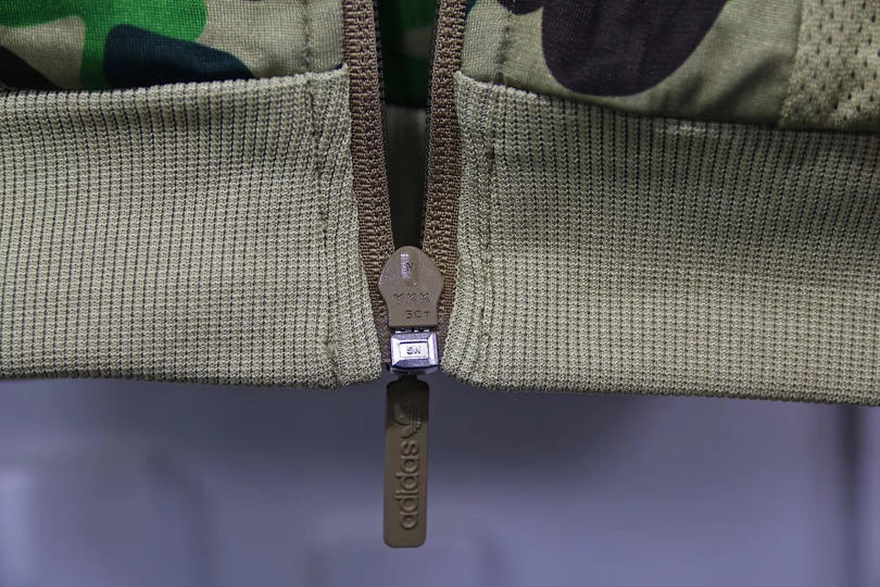 Олимпийка BAPE x adidas ABC Camo Track Jacket Green