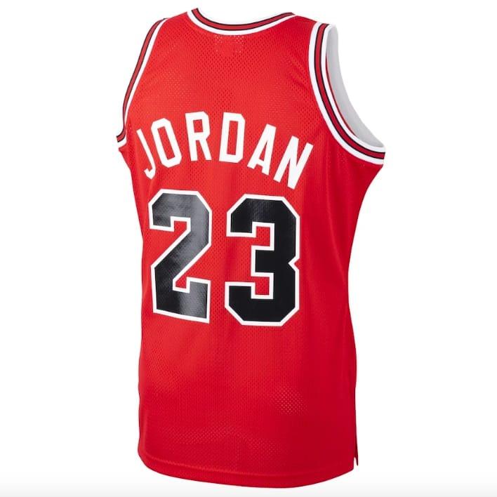 Баскетбольная джерси 1984-85 Chicago Bulls #23 Michael Jordan Mitchell & Ness Rookie Authentic Red Jersey
