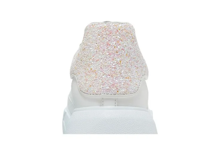 Кроссовки Alexander McQueen Wmns Court Trainer 'White Pink Glitter'