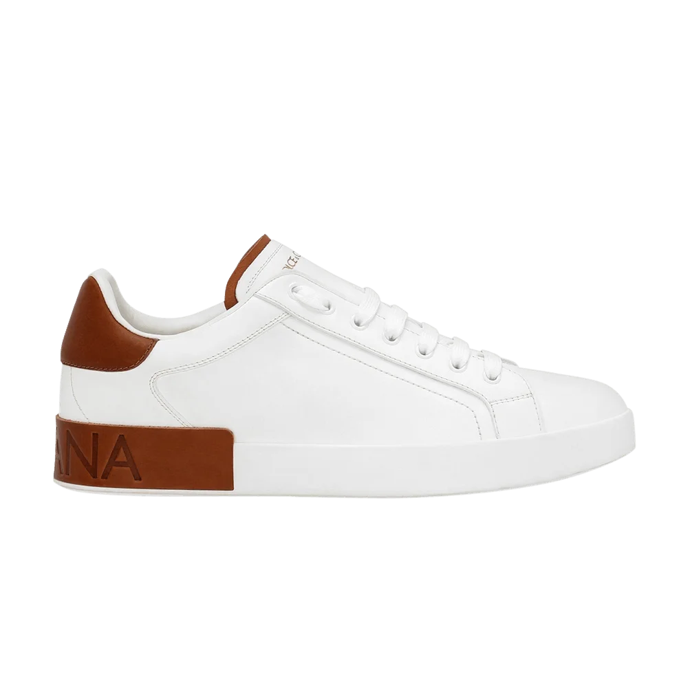 Krossovki-Dolce-Gabbana-Portofino-White-Cuoio