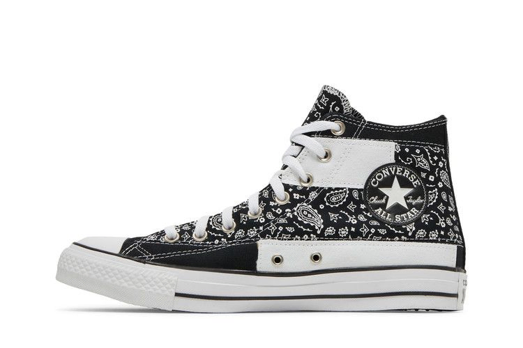 Кроссовки Converse Chuck Taylor All Star High 'Paisley Patchwork - Black'