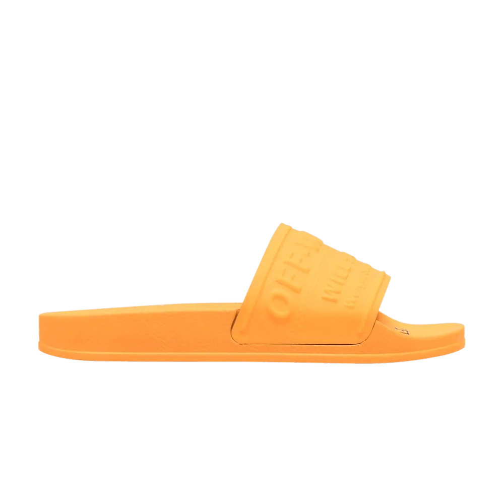 Кроссовки Off-White Wmns Pool Sliders 'Orange'
