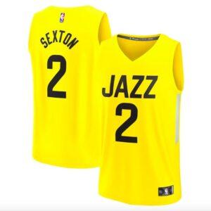 2022-23-Utah-Jazz-2-Collin-Sexton-Fast-Break-Icon-Yellow-Jersey-1-300x300