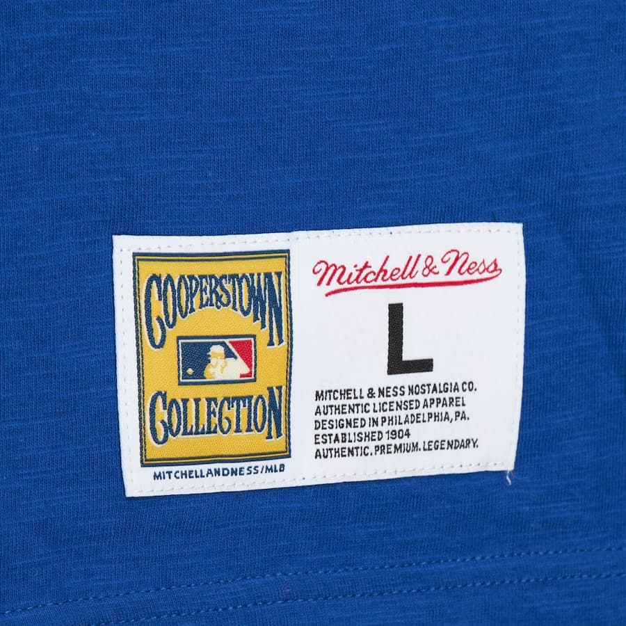 Футболка Mitchell & Ness Royal Chicago Cubs Cooperstown Collection Legendary Slub T-Shirt