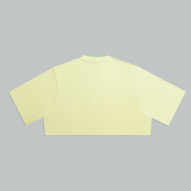 Футболка adidas Ivy Park 3-Stripes Crop Tee Yellow Tint