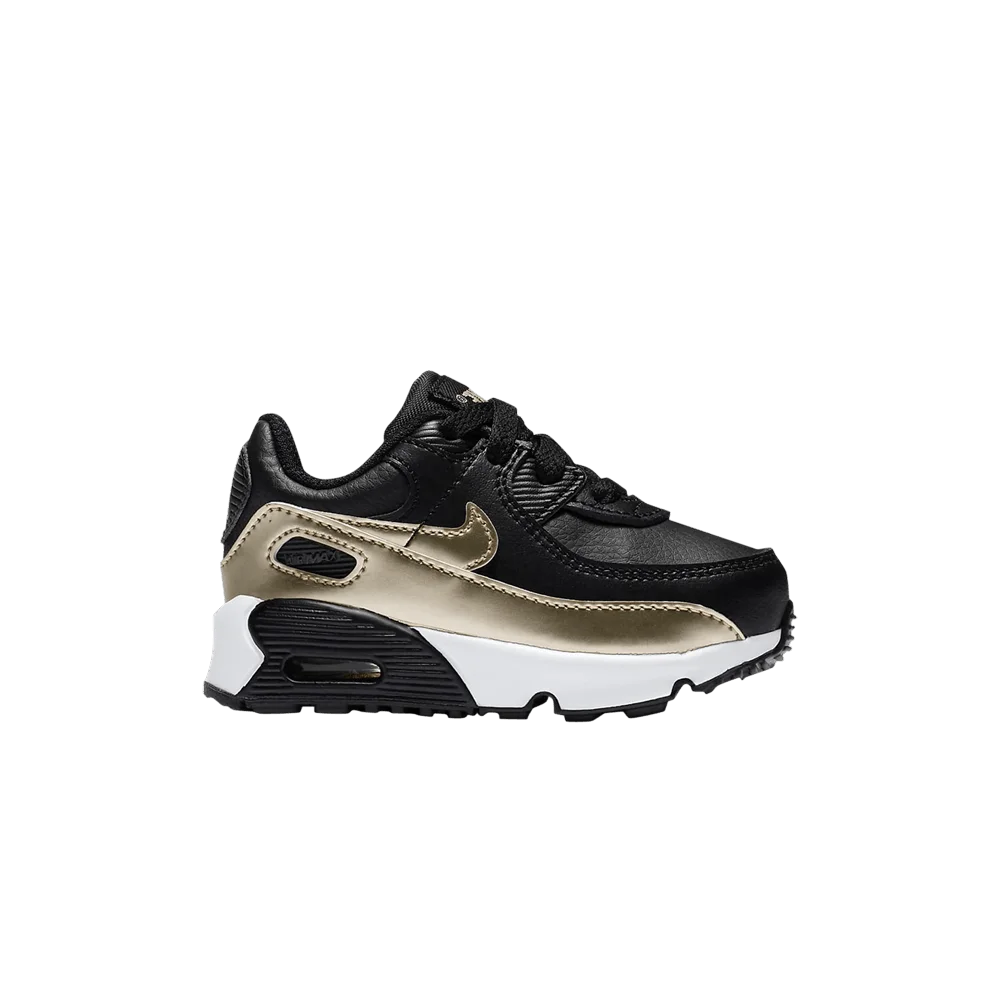 Krossovki-Nike-Air-Max-90-TD-Black-Metallic-Gold-Star