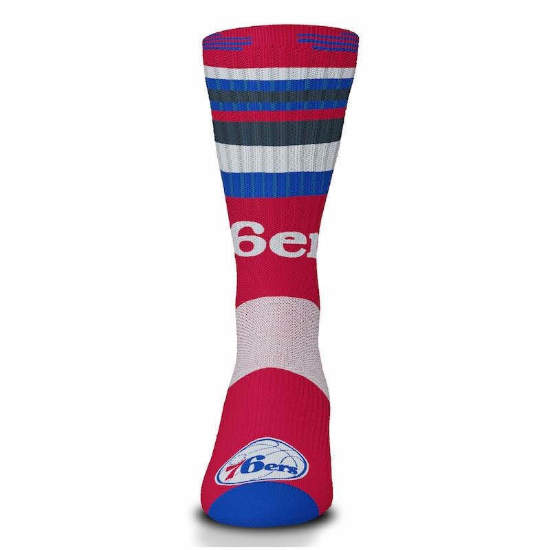 For-Bare-Feet-Philadelphia-76ers-Rave-Crew-Socks-2