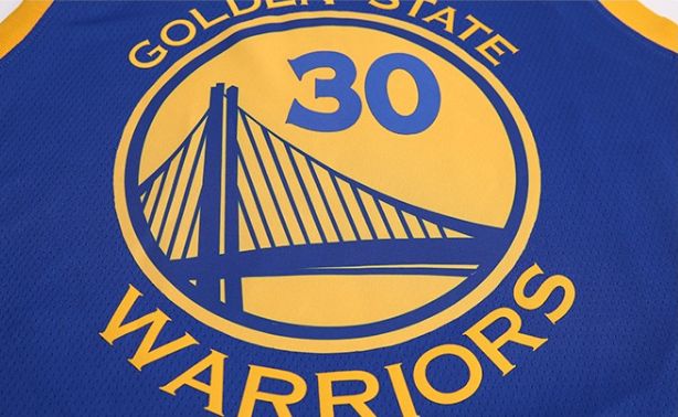 Баскетбольная джерси 2017-18 Stephen Curry Warriors #30 Icon Royal