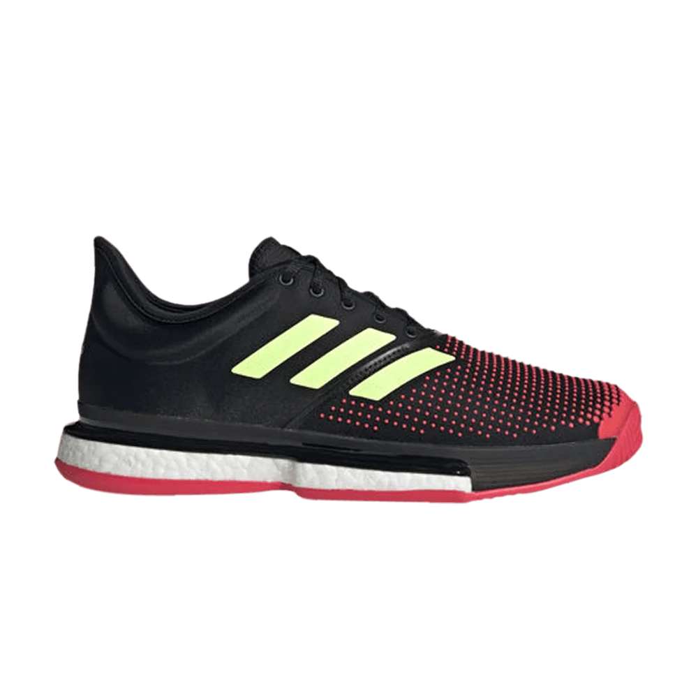 Krossovki-Adidas-SoleCourt-Black-Yellow-Red