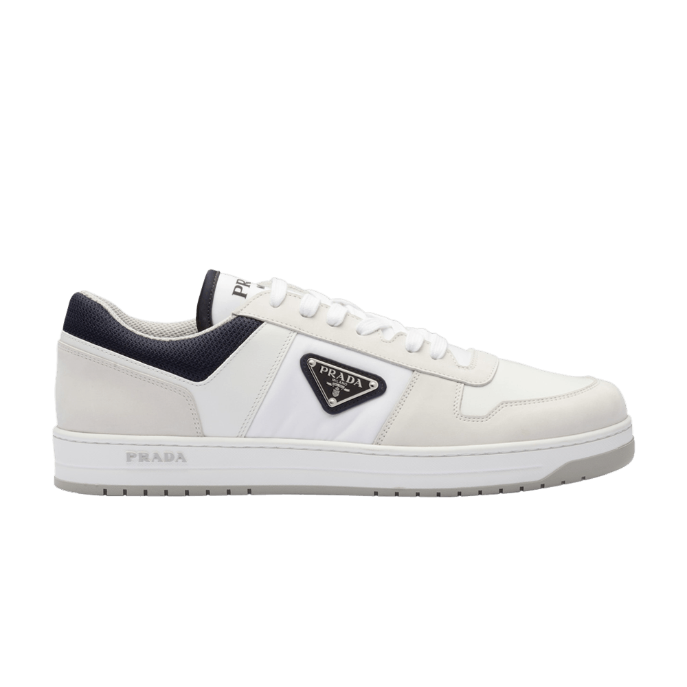 Кроссовки Prada Downtown Re-Nylon 'White Ultramarine Blue'