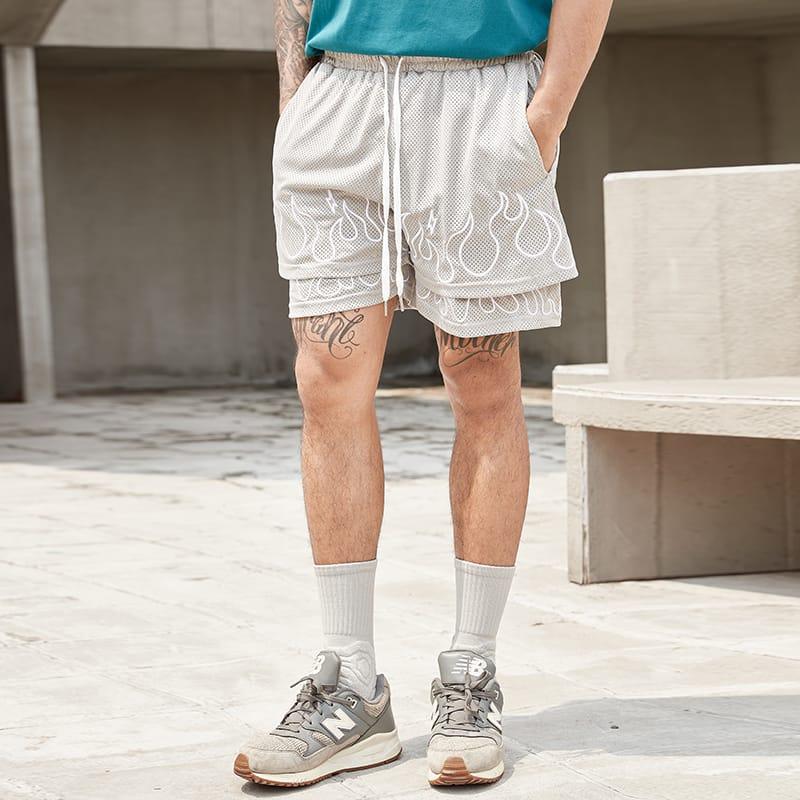 Спортивные шорты Ehot Flames Grey Shorts