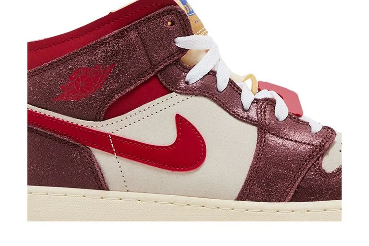 Кроссовки Air Jordan 1 Mid SE GS 'Breakfast'