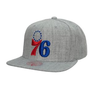 Mitchell-Ness-Team-Heather-2.0-Snapback-Philadelphia-76ers-300x300