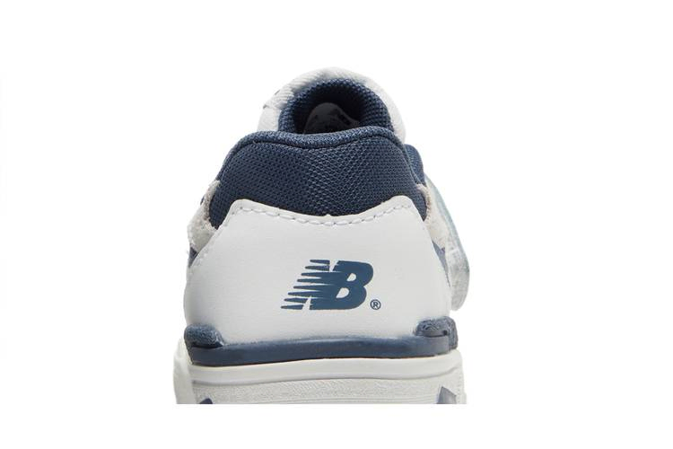 Кроссовки New Balance 550 Bungee Lace Top Strap Toddler 'White Vintage Indigo'