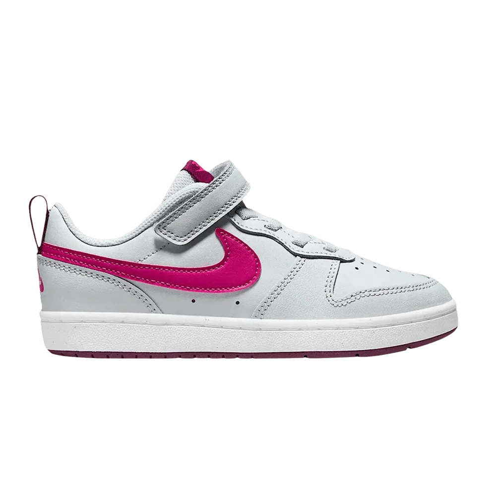 Krossovki-Nike-Court-Borough-GS-Grey-Pink