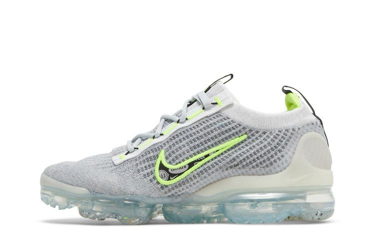 Кроссовки Nike Air Vapormax 2021 Flyknit 'Logo Pack - Wolf Grey Volt'