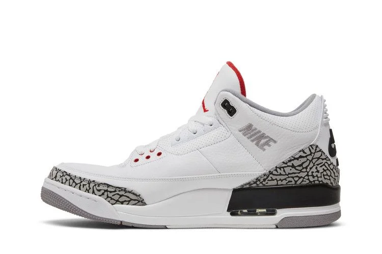 Кроссовки Air Jordan 3 Retro JTH NRG 'White Cement'