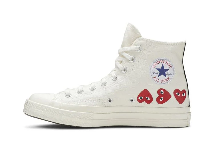 Krossovki-Comme-des-Garcons-Play-x-Converse-Chuck-70-Hi-Top-Multi-Heart-2