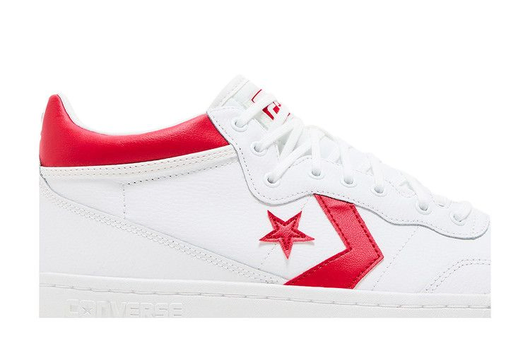 Кроссовки Converse Fastbreak Pro Leather Mid 'White Enamel Red'