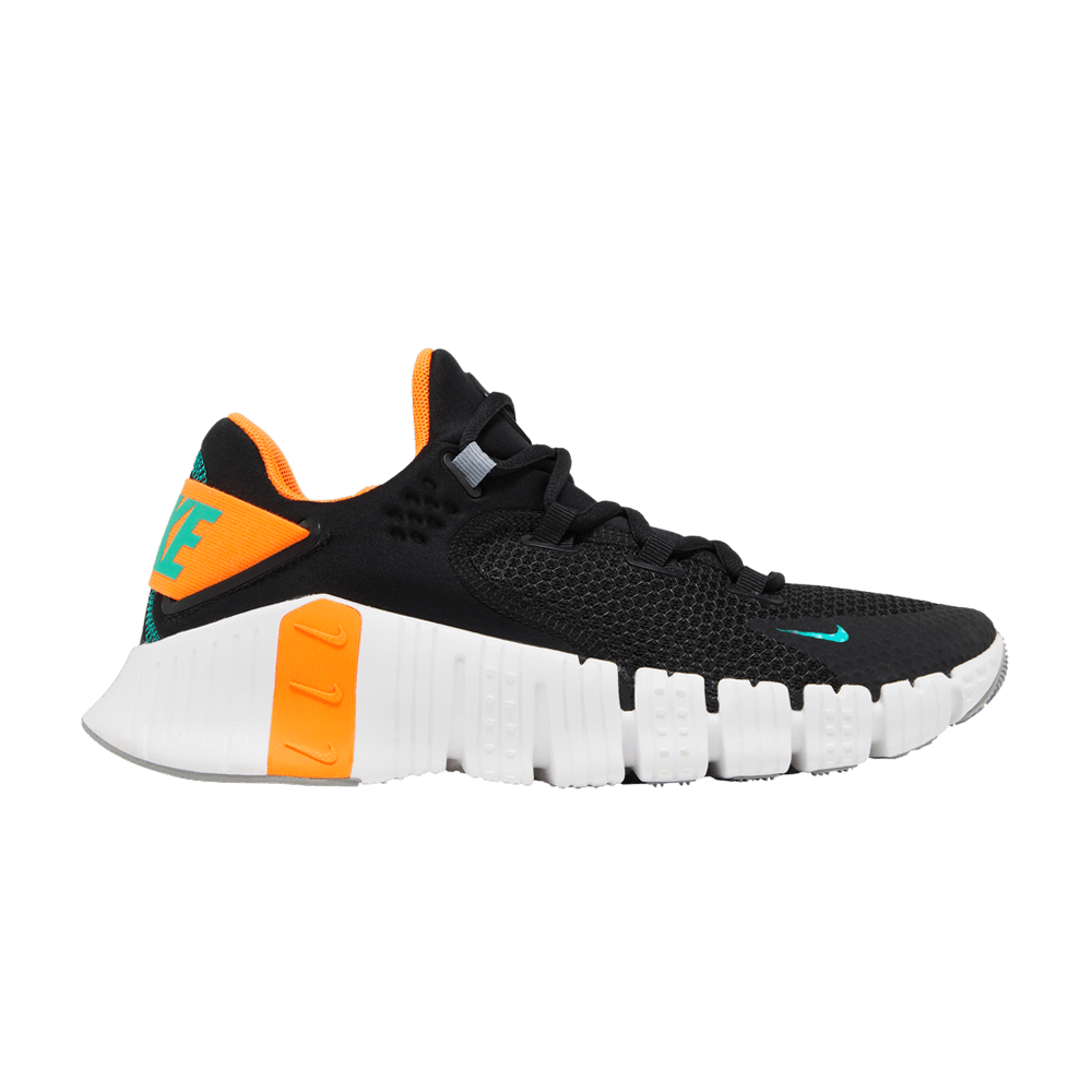 Кроссовки Nike Free Metcon 4 'Black Total Orange Emerald'