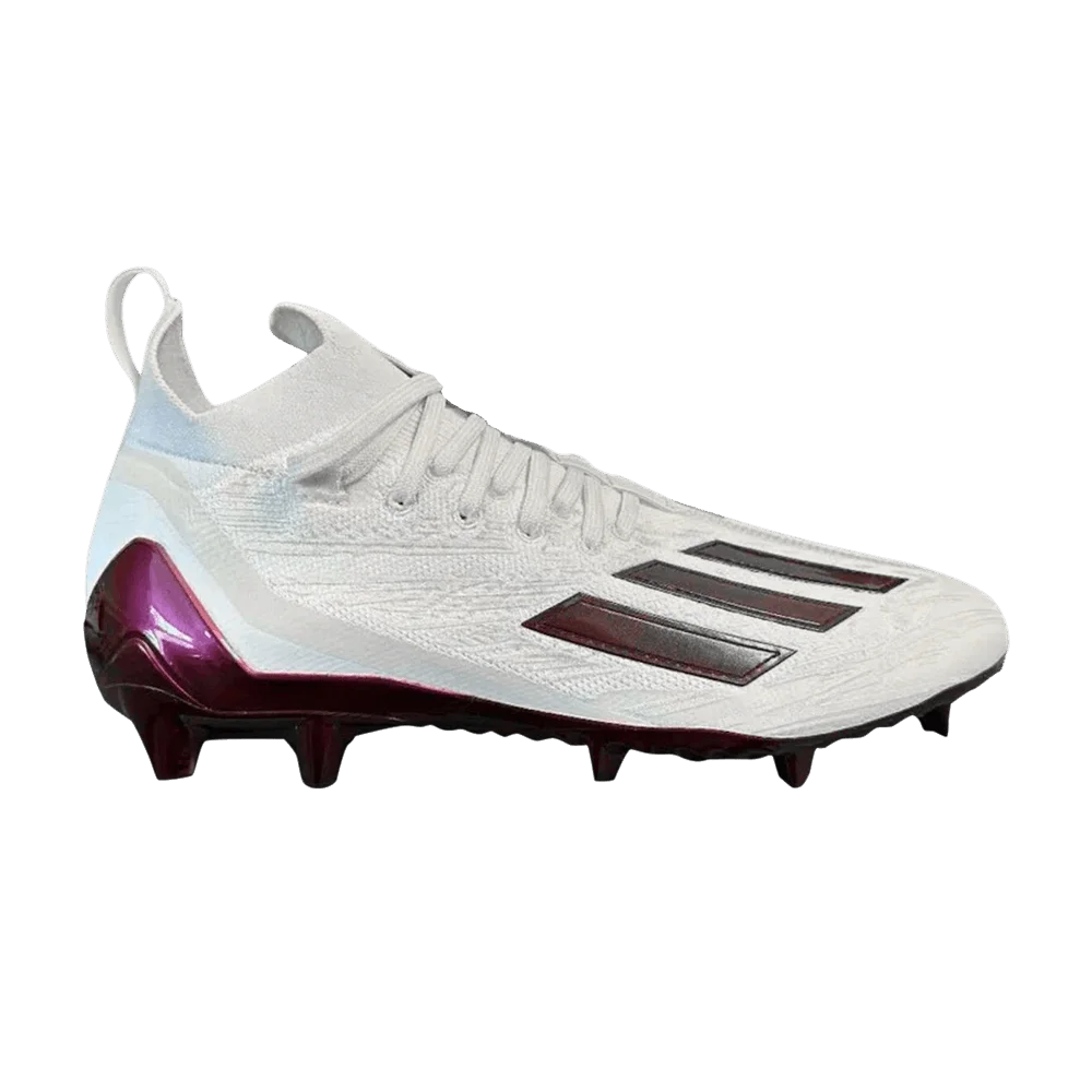 Krossovki-adidas-Adizero-Primeknit-Cleats-White-Maroon
