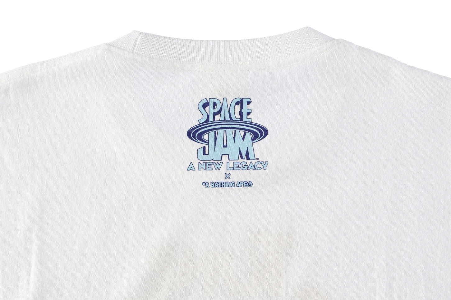 Футболка BAPE x Space Jam Tee White