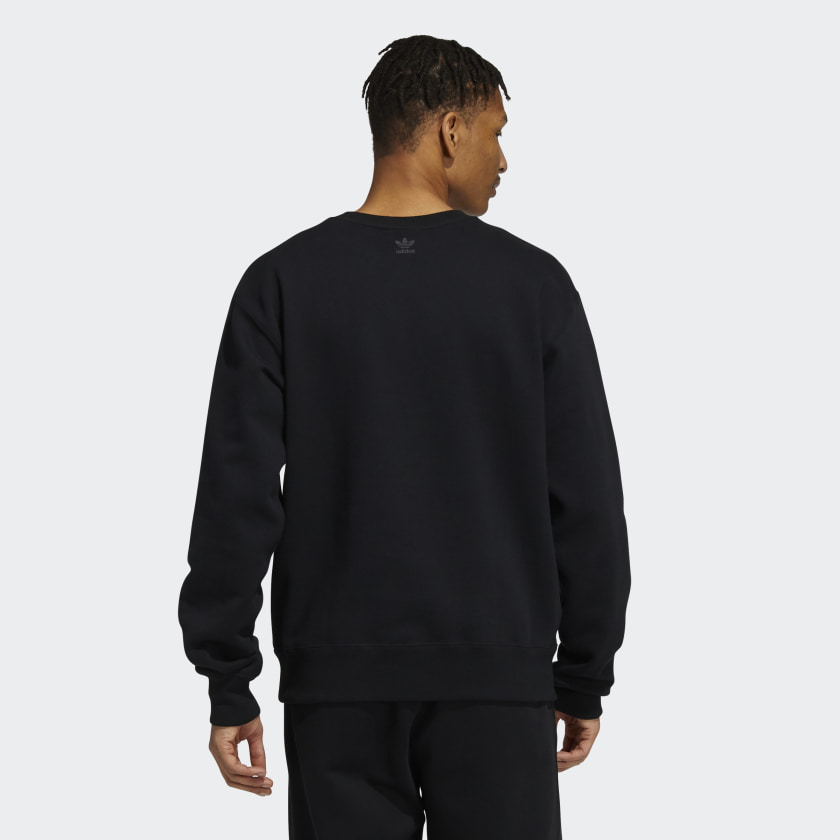 Свитшот adidas x Pharrell Williams Basics (Gender Neutral) Crewneck Sweatshirt Black
