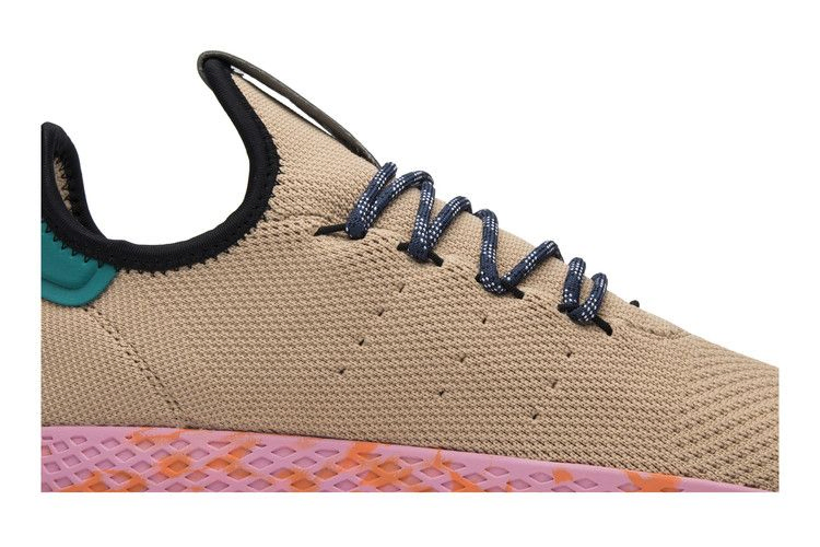 Кроссовки Pharrell x adidas Tennis Hu 'Pink Marble'